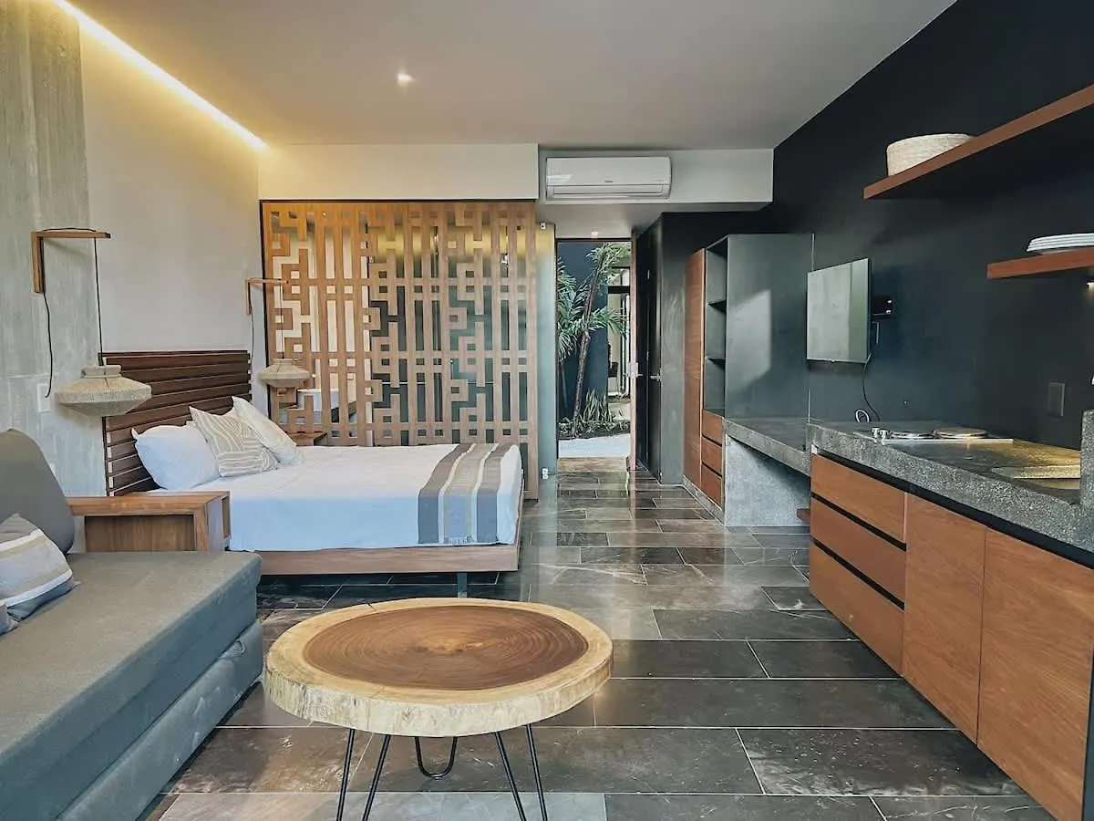Gym And King Size Bed Main Street Apartment Tulum 0*,